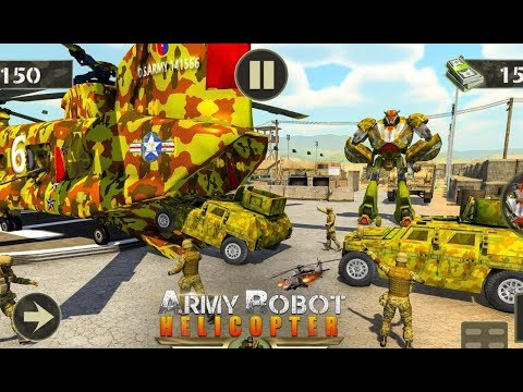 US Army Robot Transport - Army Tank Truck Transport | Android GamePlay