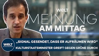 MERZ-REGIERUNG: Knallhartes Signal gegen grüne Politik! Kulturstaatsminister Wei