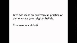 Scout-Wolf - Achievements - Duty to God - Two Ideas Religious blfs