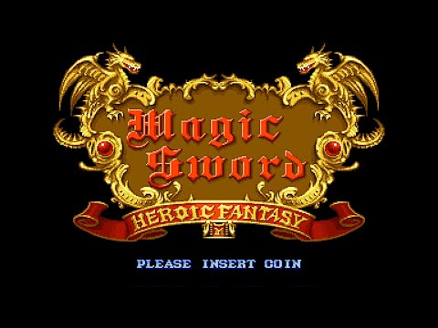 Casual Gamercade [069] Magic Sword Heroic Fantasy [Full Game - 100% Walkthrough] 🛡️ Capcom 1990 🗡️