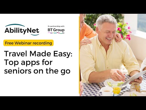 Travel apps for seniors