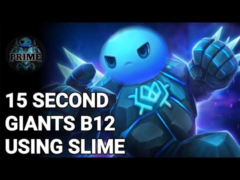 @GenesisPrime 15 Second Giants B12 Using Slime