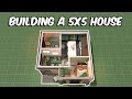 BUILDING A 5X5 HOME HOME IN BLOXBURG