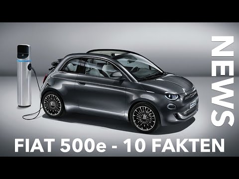 10 Fakten zum neuen FIAT 500e - Endlich auch in Deutschland | Preis Leistung 0-100 Reichweite