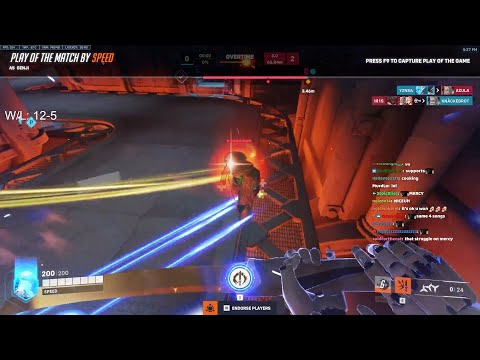 THIS GENJI IS REALLY FAST! NECROS + YZNSA! POTG! OVERWATCH 2 SEASON 3 GAMEPLAY