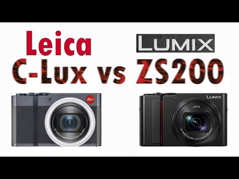 Leica C-Lux vs Panasonic ZS200