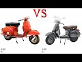 Piaggio Vespa 200 Rally Vs Piaggio Vespa PX 200 Test Specification Comparison