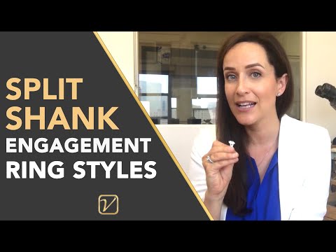 Split Shank Engagement Ring Styles For A Diamond Ring | Best Custom Engagement Ring