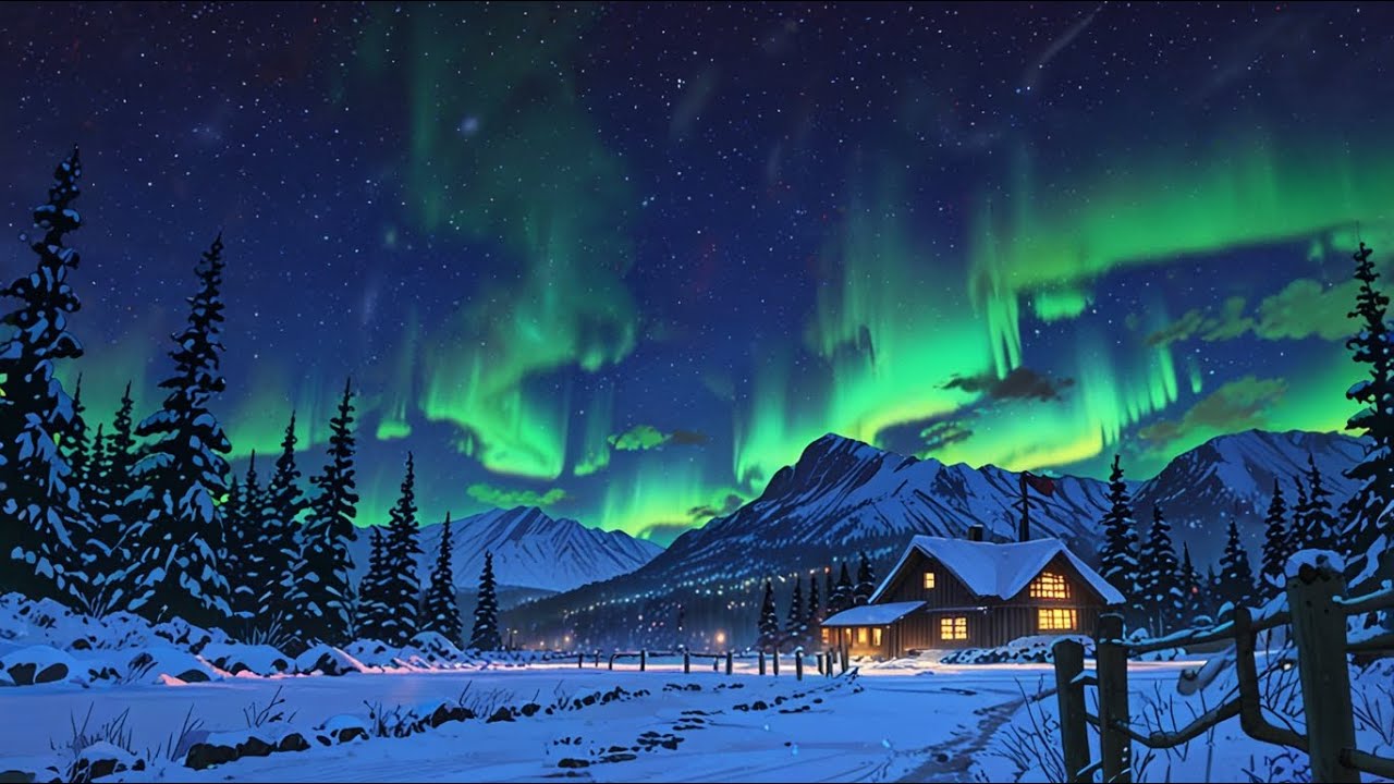 Chill Lo-Fi Beats For Deep Relaxation | Northern Lights Dream