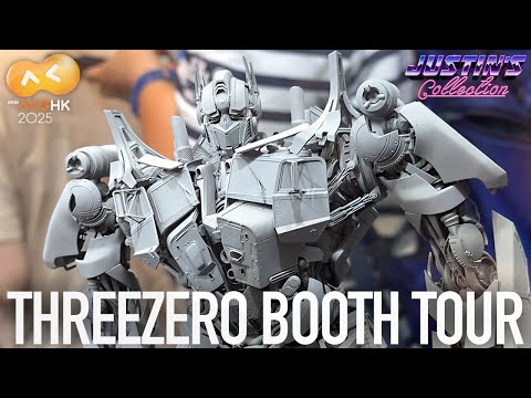 Threezero Transformers 2007, Spider-Man 2, Demon Slayer & More Booth Tour ACGHK 2025