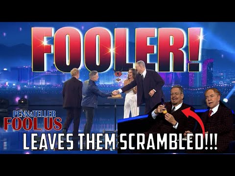 SHOCKING TWIST Fools Penn & Teller With "The Oldest Trick in the Book" and an EGG!