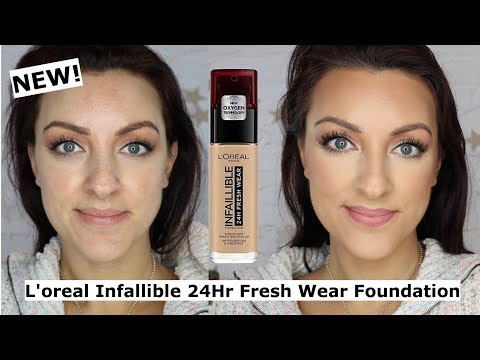 NEW L’oreal Infallible 24H Freshwear Foundation Review