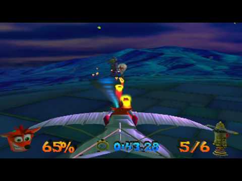 Crash Bandicoot: The Wrath of Cortex - Level 2: Tornado Alley (Platinum Relic)