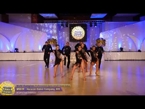 WSS19 - Huracan Dance Company Pro Open Small Team Salsa World Champions