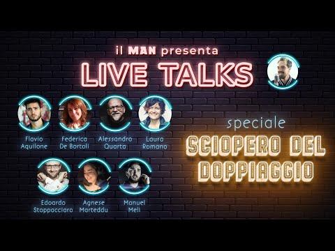 LO SCIOPERO DEL DOPPIAGGIO speciale con le ECCELLENZE del settore - Live Talks #214