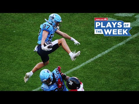 CFL Plays of the Week - Week 10, 2025