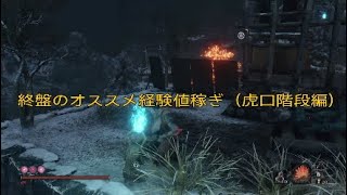[隻狼（SEKIRO）オススメ経験値・お金稼ぎ場所］襲撃後の虎口階段で荒稼ぎ！