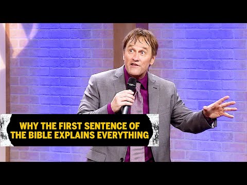 Why The First Sentence Of The Bible Explains Everything | Brad Stine