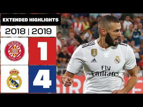 GIRONA FC 1-4 REAL MADRID 2018/19 | Extended Highlights