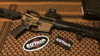 Video: EOTech Model XPS2-0TAN Ring Dot Holografiskt Sikte Brun