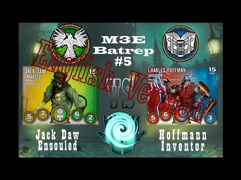 Malifaux  M3E  GG2 Title Beatdown #1 - (50SS) JackDaw Ensouled Vs Hoffmann Inventor (English)
