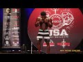 2019 IFBB LOS ANGELES GRAND PRIX 9TH PLACE RODRICK CLARK POSING