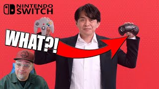 N64 & Sega Genesis Officially Coming To Switch Online With Controllers!!! Direct Reaction!