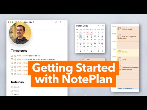 Getting Started with NotePlan