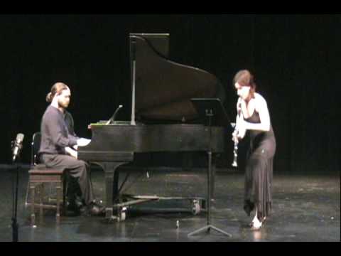 Oppositions, a dialogue for clarinet and piano, by Michael Stephens
