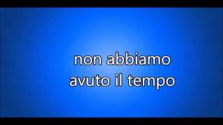 Il tuo sguardo manca musica e testo il Volo