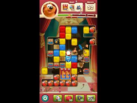 Toon Blast Level 6200 - NO BOOSTERS 🐻🐺🐱 | SKILLGAMING ✔️