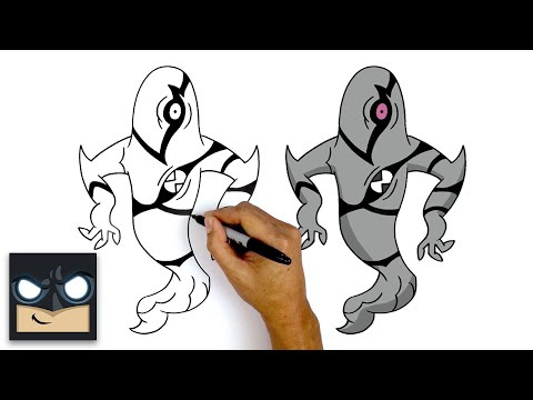 How To Draw Ghostfreak | Ben 10