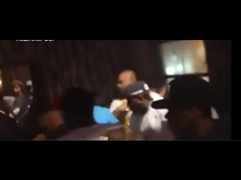 Unseen Footage of Troy Ave shooting. Taxstone tries to finds cover. Example of Tax Talking Trash.