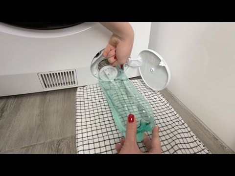 With one bottle the washing machine filter will be as clean as new