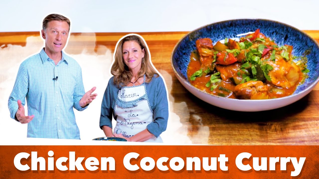 Keto Chicken Coconut Curry Recipe | Eric and Karen Berg
