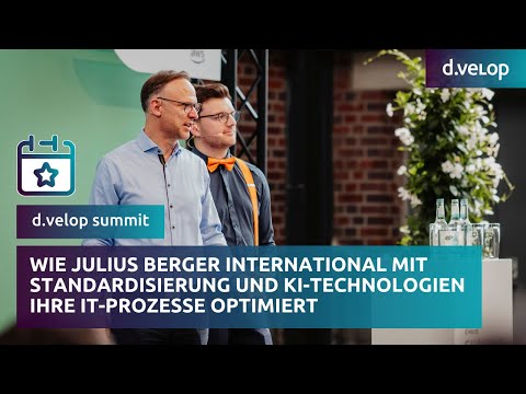 Wie Julius Berger International mit Standardisierung und KI-Technologien ihre IT-Prozesse optimiert