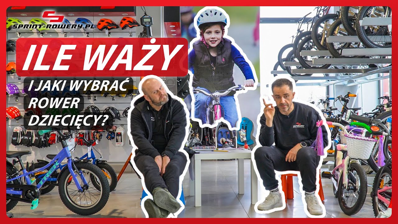 Ile waży i jaki wybrać rower dziecięcy Woom, Specialized, Trek, Giant, Unibike, Kross