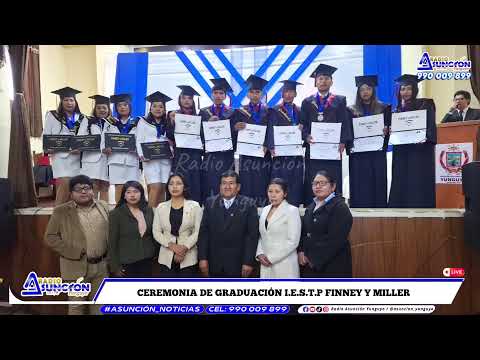 🔵 #YUNGUYO| CEREMONIA DE GRADUACIÓN I.E.S.T.P FINNEY Y MILLER 19-09-26