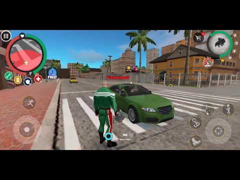 Gravigun Gameplay|| Rope Hero Vice Town || Controls gravity