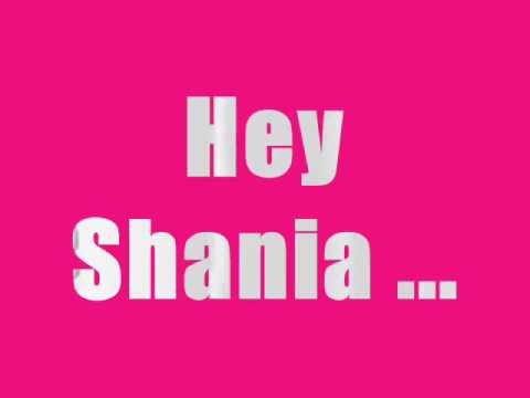Hey Shania (RANDOM)