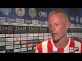 Beugelsdijk voor het eerst in een Sparta-shirt: 'Hier wil ik gaan knallen'