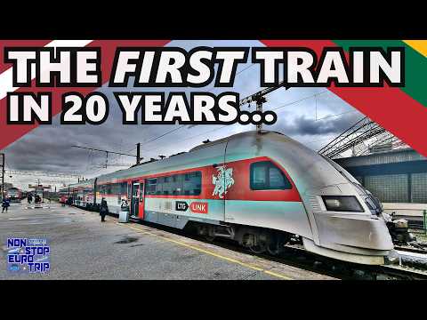 The Important Rail Connection between Latvia & Lithuania IS FINALLY BACK!
