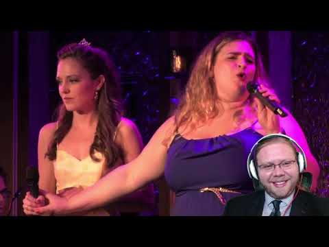 Bonnie Milligan & Laura Osnes - Disney Princess Medley (Reaction!) : Behind the Curve Reacts