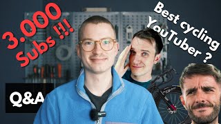 Best Cycling YouTuber...? Great Bikepacking Routes...? | 3000 subscriber Q&A