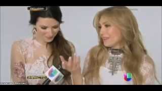 En exclusiva: Thalia y Laura Pausini - &quot;Sino A Ti&quot; (Filmación del video - Primer Impacto)