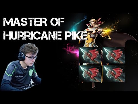 Miracle Dota 2 Invoker - Master of Hurricane Pike Gameplay