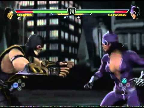 Mortal Kombat Vs. DC Universe - Arcade Mode w/ Scorpion Part 1
