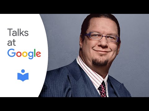 , title : 'Penn Jillette: "Presto!: How I Made Over 100 Pounds Disappear..." | Talks at Google'
