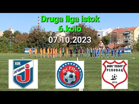 ŽFK JAGODINA-ŽFK LEVAČ 3-0 (1-0) 6.kolo Druga liga Istok fudbal žene 07.10.2023.