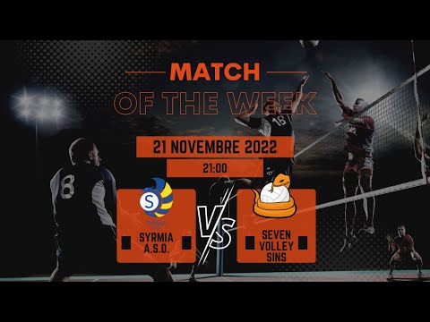 6° campionato UISP - Syrmia A.S.D. vs Seven Volley Sins